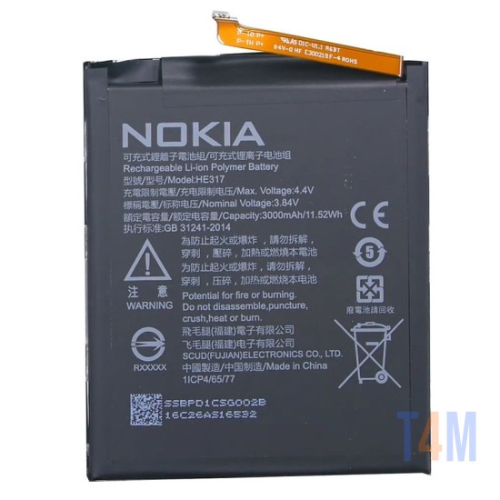 BATERIA HE317 NOKIA 6 BULK